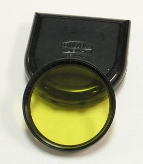 Carl Zeiss Jena DX37 Yellow Filter for Ikonta Cameras