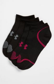 Under Armour Grippy II No Show Socks (2 Pack)