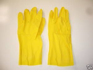 Household Cleaning Gloves 12 Pairs Medium