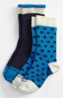 Etiquette Clothiers Polka Dot Socks (2 Pack) (Toddler, Little Kid & Big Kid)