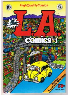 LA COMICS #1,Mickey Rat,1st,1971,Los Angeles,VFN+