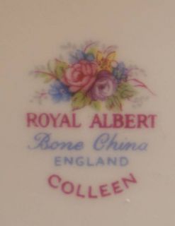 Royal Albert Colleen Salad Plate RARE