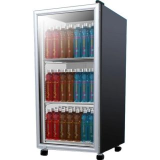 Commercial Reach In Display Cooler, Glass Door Refrigerator Beverage