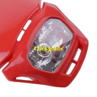 Dirt Bike Off Road Motorcycle Universal Vision Headlight for Acerbis