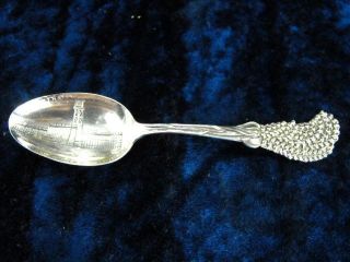Early 1900s Sterling Baker Manchester Souvenir Spoon