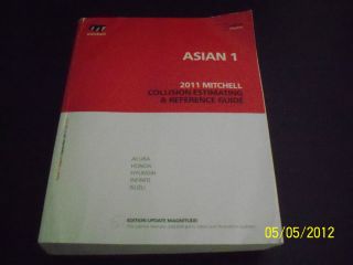 Mitchell Collision Estimating Reference Guide 2011