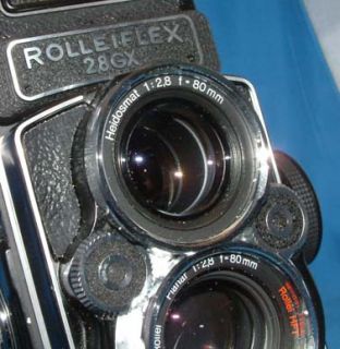 Rollei Rolleiflex 2 8 GX w Planner 80 mm Camera HFT