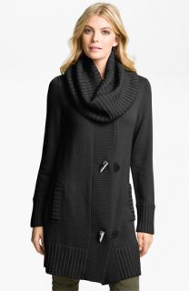 MICHAEL Michael Kors Toggle Sweater Coat