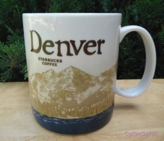 New, STARBUCKS DENVER Colorado, City Global Icon Collectors Coffee