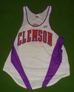 Clemson Tigers RACE WORN USED Track / Cross Country Jersey Collectors