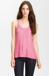 Parker Bead & Leather Paillette Tank