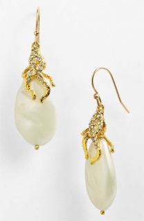 Alexis Bittar Elements Vine Capped Pearl Earrings ( Exclusive)