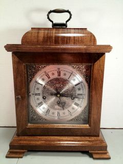 Hamilton Mantel Clock Wheatland Model DuPont Anniversary Clock Runs
