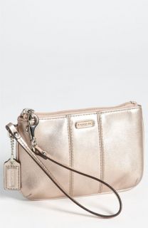 COACH Small Leather Wristlet