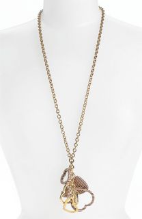 Tory Burch Timo Cluster Pendant Necklace
