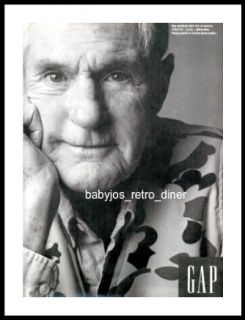 Timothy Leary 1960s Counter Culture Gap Denim Ad 1993
