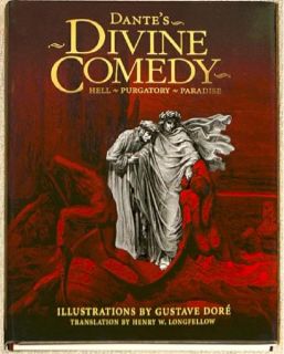 Dantes Divine Comedy Illus by Gustave Dore Huge HC