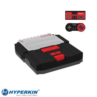 BLK Retron 2 System Console Play NES 8 Bit Nintendo & Super 16 SNES