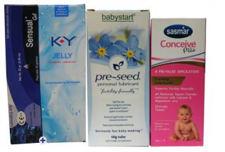 KY K Y KLY Pre Seed Conceive Plus Lubricating Jelly