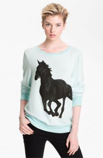 Wildfox Stallion Graphic Sweatshirt