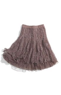 Sisley Young Lace Overlay Tiered Skirt (Big Girls)