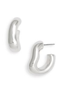 Simon Sebbag Santa Fe Curved Hoop Earrings