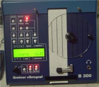 Greiner Vibrograf B300 Watch Counter Timing Machine New