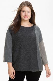Eileen Fisher Colorblock Sweater (Plus)