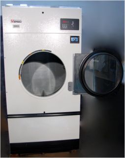 IPSO DR55 COMMERCIAL NATURAL GAS COIN OP DRYER with 50 LB CAPACITY