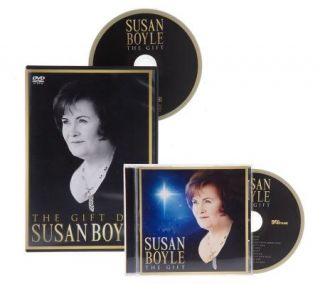 Susan Boyle The Gift Seasonal 10 Track CD with Bonus DVD —