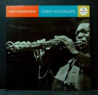 John Coltrane Impressions 1968 ABC Impulse Pressing Original Sleeve