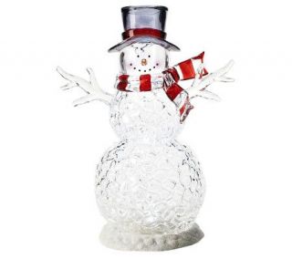 14 LED Ice Snowman Figure