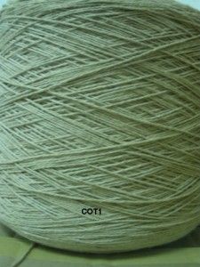 COTTON 1050 YPP MOCHA CONE SPORT WEIGHT CRAFT YARN 50 LBS (COT1)