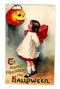 Vintage Halloween Post Card   Ellen H. Clapsaddle