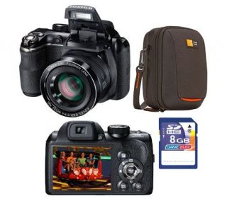 Fujifilm S4500 14MP, 30X Optical Zoom Digital Camera Bundle — 