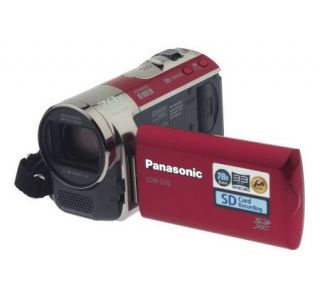 Panasonic Camcorder w/ 78x OpticalZoom 2.7 LCD Display —