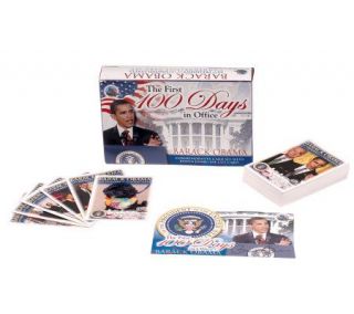 President Obama First 100 Days Limited Edition Commemorative Card Set 