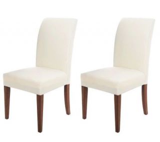 Set of 2 41 inch Parsons Chairs by Valerie —