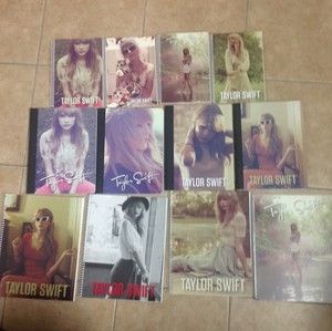  Official Taylor Swift Spiral Composition Notebooks Full Collection htf