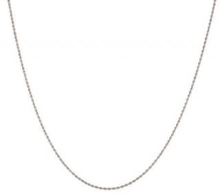 20 Twisted Rope Chain Necklace 14K Gold 2.8g —