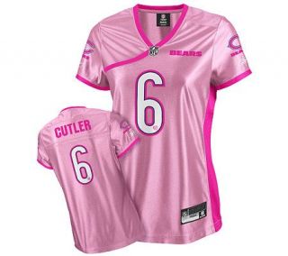 NFL Chicago Bears Jay Cutler Womens Be Luvd Pink Jersey —