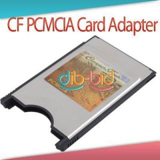 New PCMCIA CF Compact Flash Card Reader Adaptor for PC Laptop Notebook