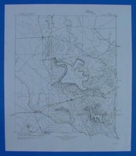 texas 1928 topo map shipping info business policies also available