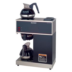 Bunn VPR Pourover Coffee Machine and 2 Metal DECANTERS33200 0002
