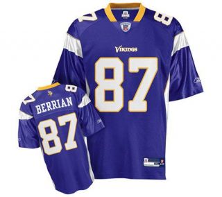 NFL Minnesota Vikings Bernard Berrian Replica Jrsey —