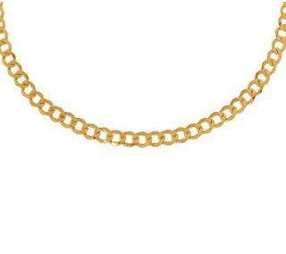 Milor 22 Polished Curb Link Necklace, 14K Gold14.20g —