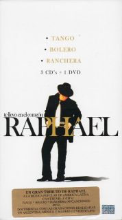 Raphael TE Llevo En El Corazon 3 CDs DVD