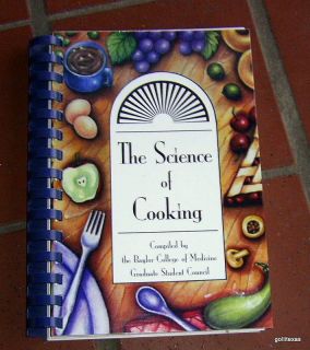 The Science of Cooking Cook Book Comb Binding