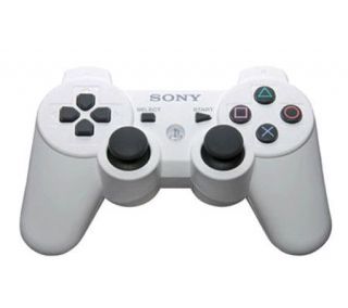 PS3 Dual Shock Controller   White —