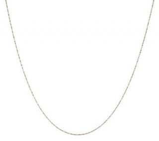 EternaGold 24 Twisted Brilliantina Necklace 14K Gold, 1.5g —